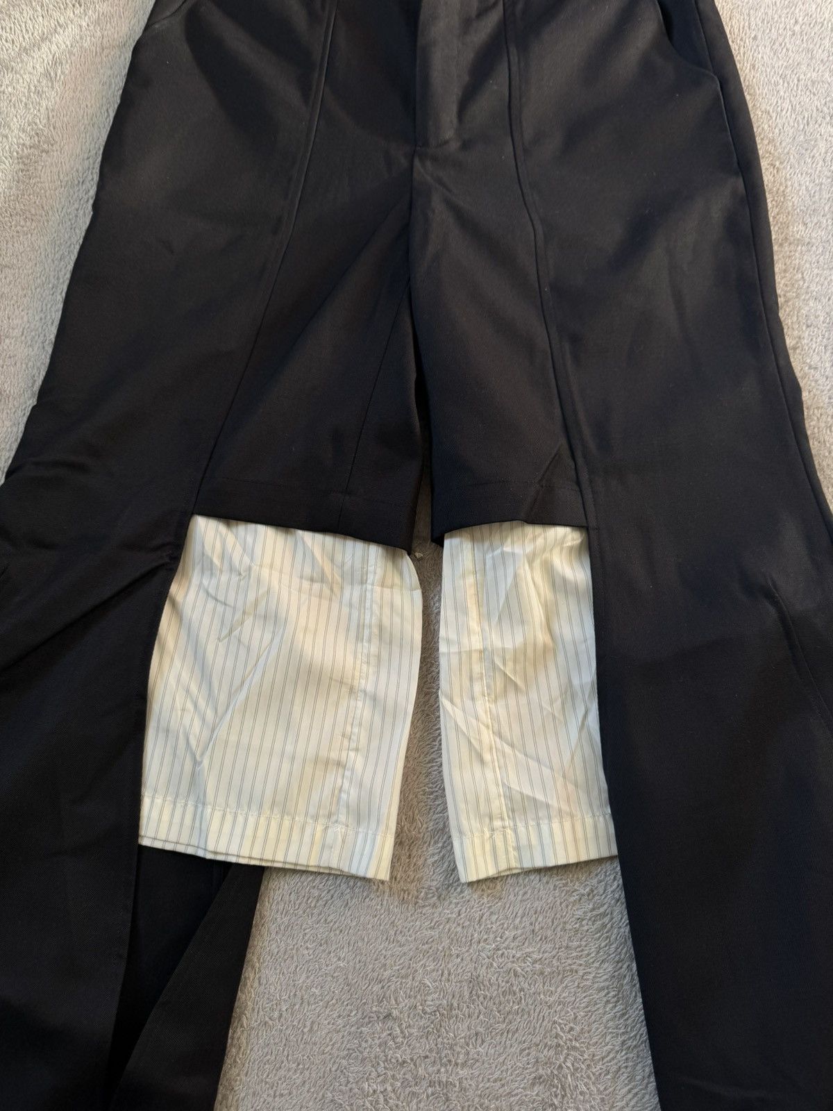 NAMESAKE NAMESAKE Black Peja Hourglass Trousers Size US 32 / EU 48 - 2 Thumbnail