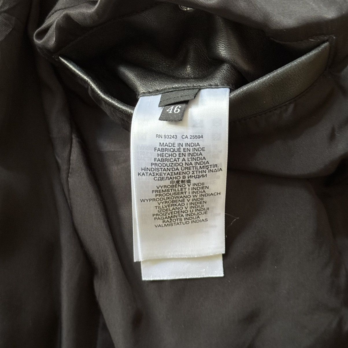 Diesel $995 Diesel L-Metalo Sheepskin Leather Biker Jacket Size US S / EU 44-46 / 1 - 8 Thumbnail