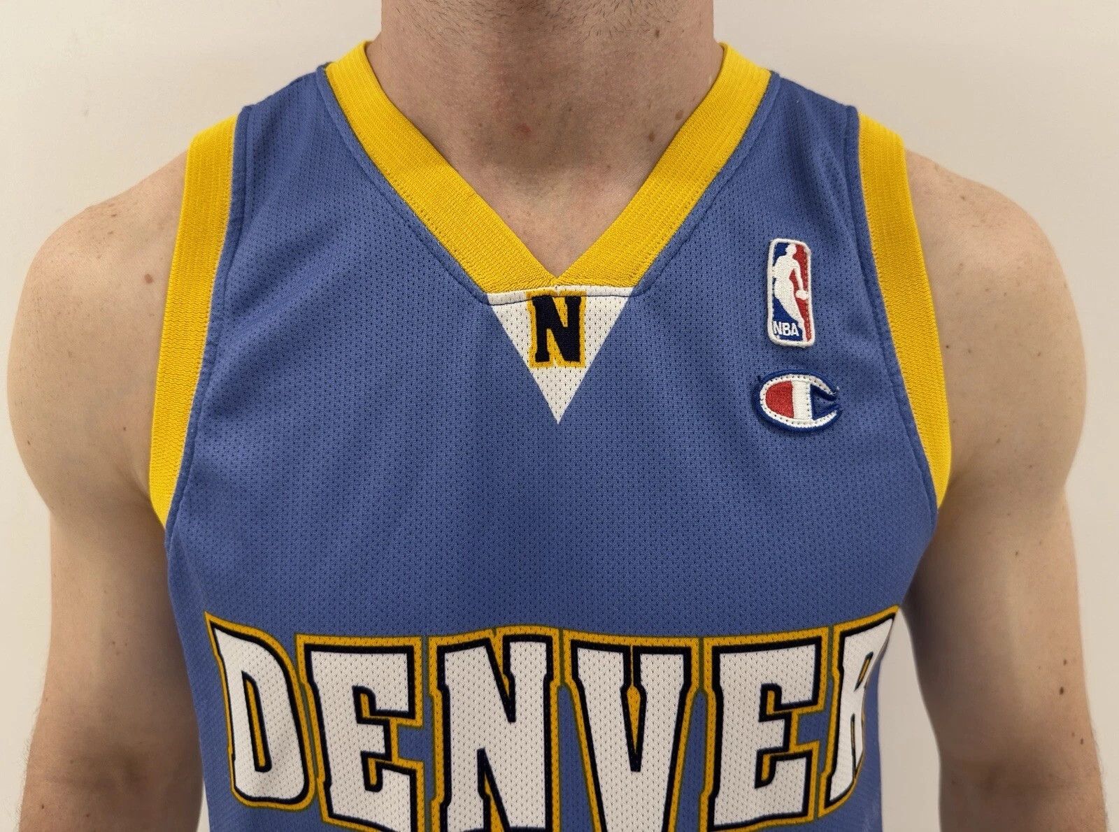 Champion Vintage Champion Denver Nuggets Basketball Jersey Anthony Size US XS / EU 42 / 0 - 3 Thumbnail