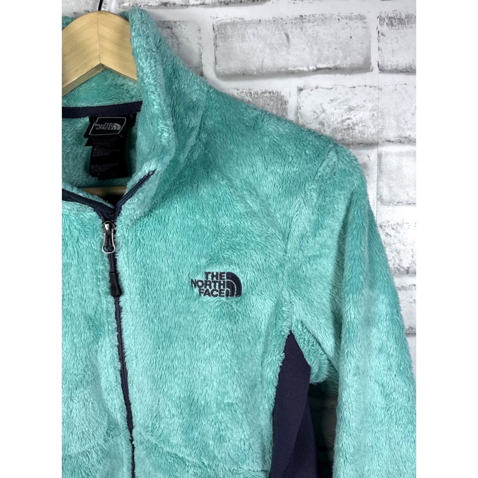 The North Face THE NORTH FACE Fleece Jacket Womens S teal Monkey Size S / US 4 / IT 40 - 3 Thumbnail