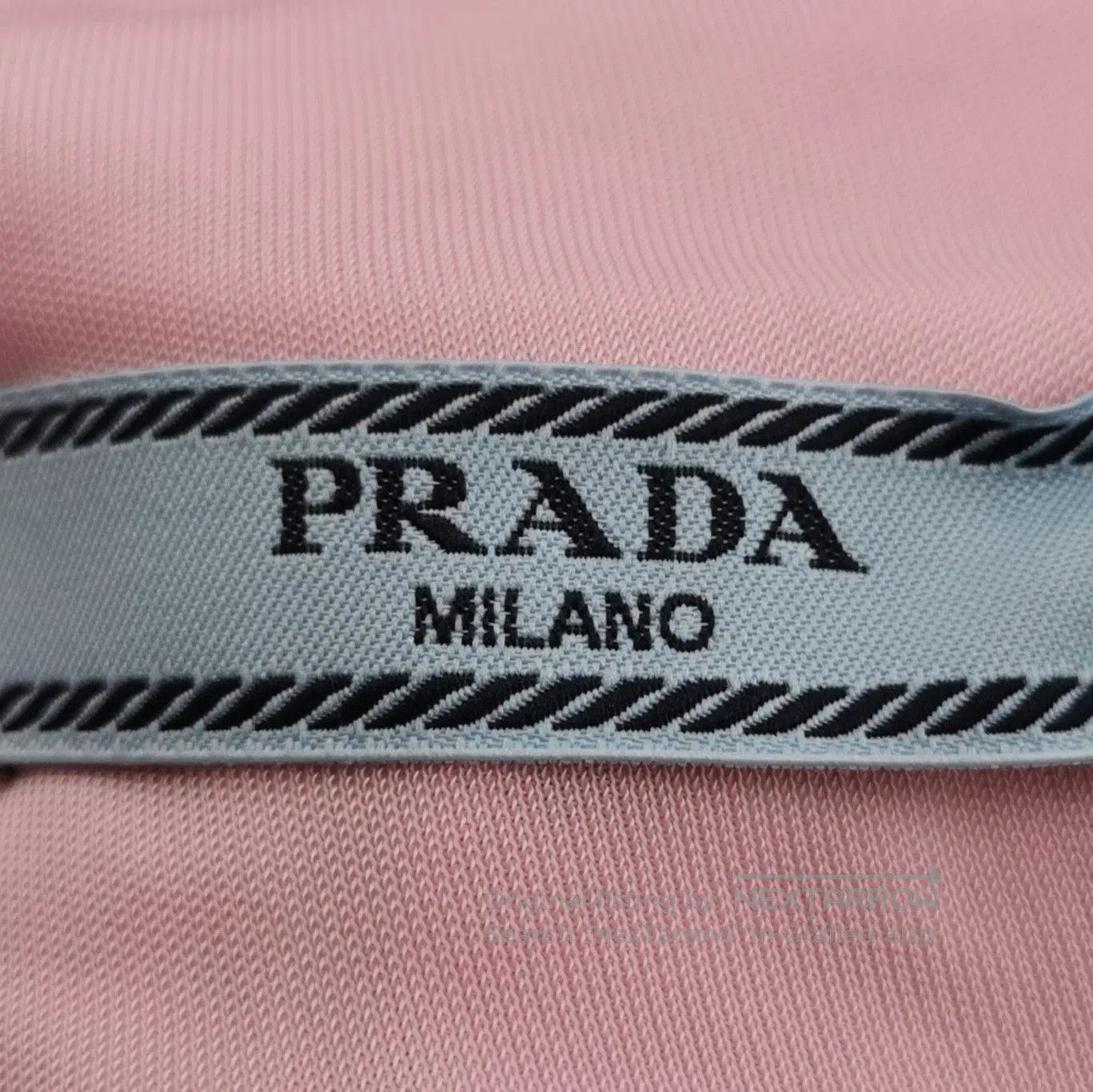 Prada Prada Pink Ruffled Turtleneck Top Size 4. Size L / US 10 / IT 46 - 5 Thumbnail