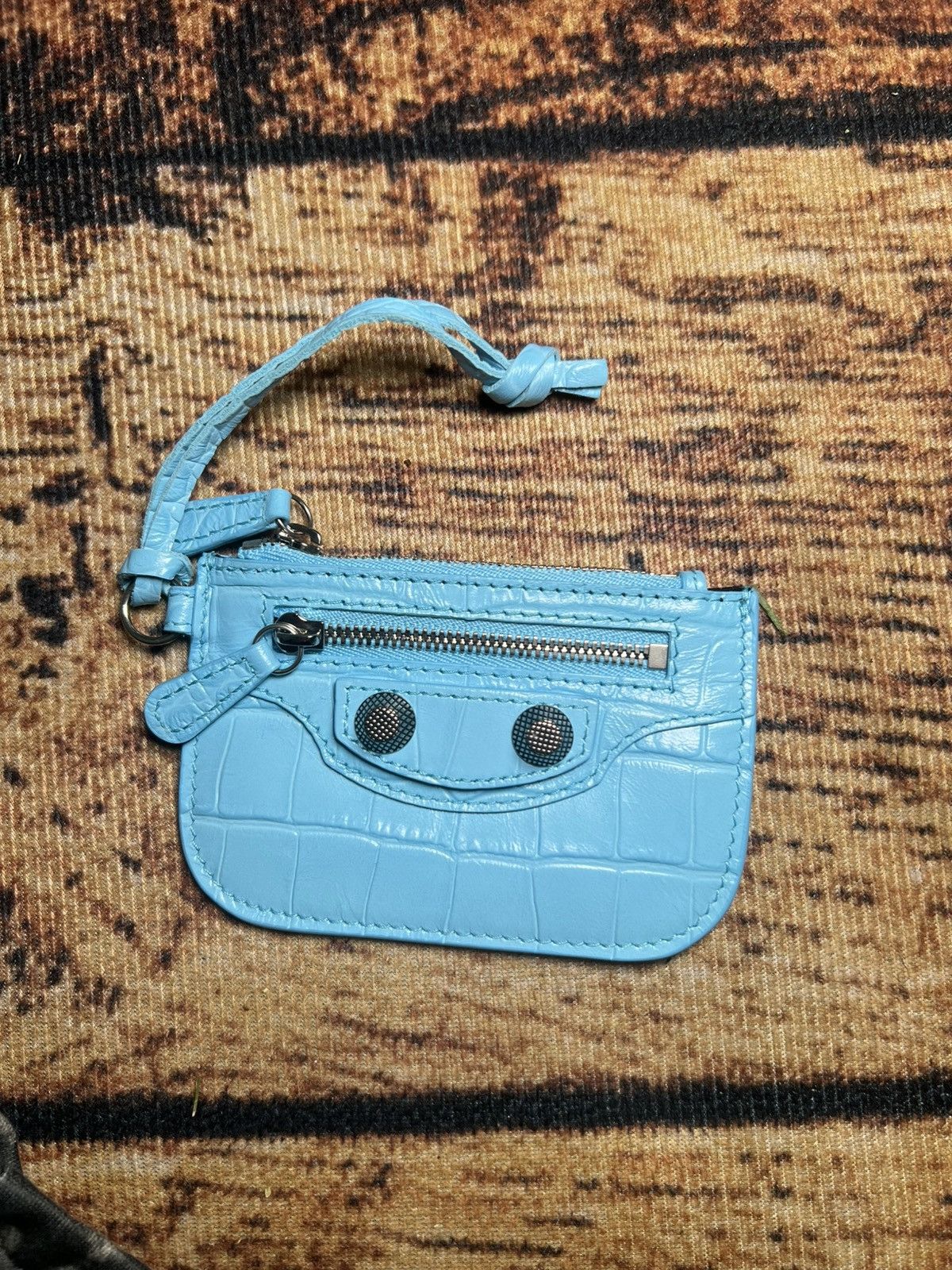 Balenciaga Le Cagole Coin Purse with Piercings | Grailed