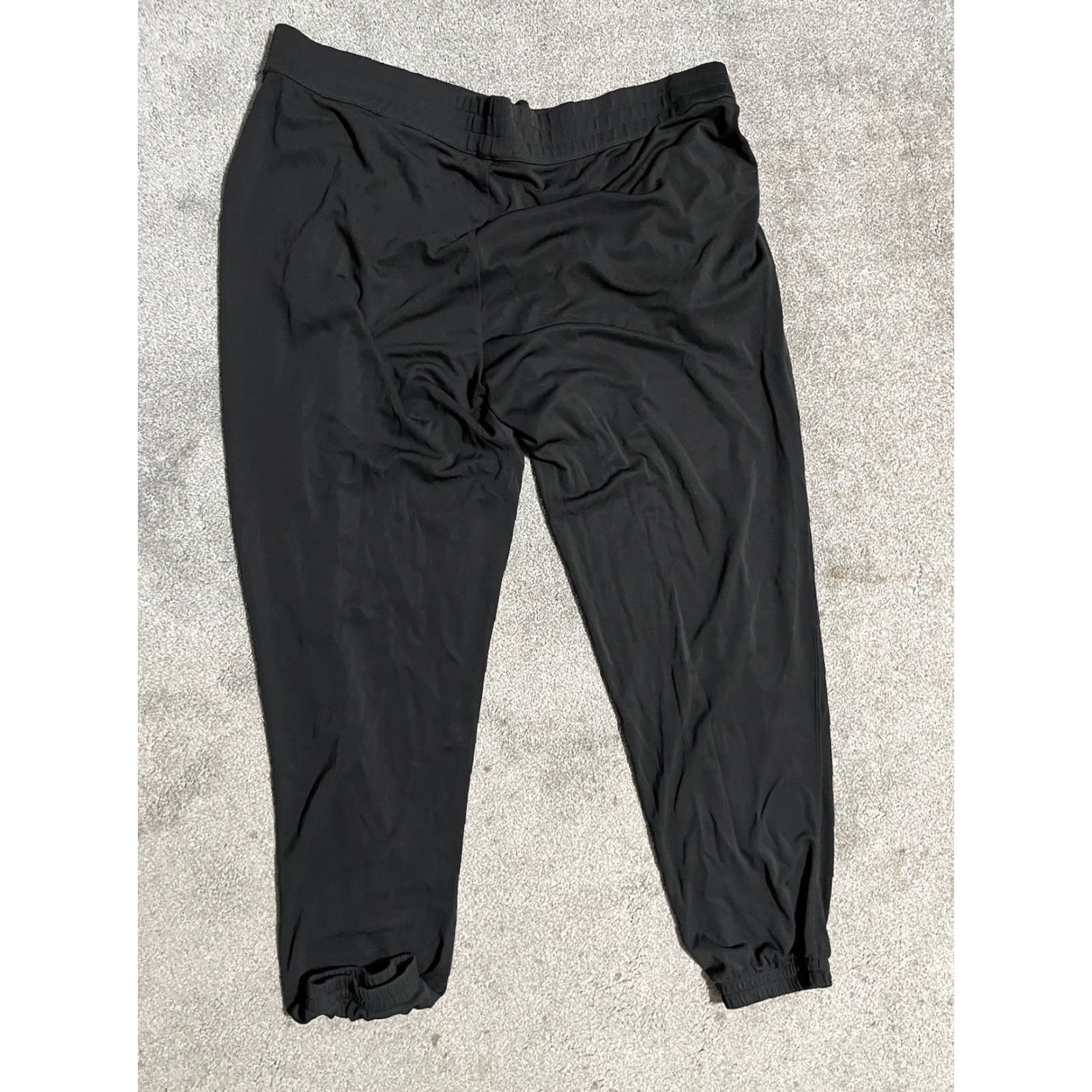 Polo Ralph Lauren Polo Ralph Lauren Women’s Sweatpants Joggers Black Nylon Sz L Sport No Drawstring Pants Adults Womens Size 36" / US 14 / IT 50 - 3 Thumbnail