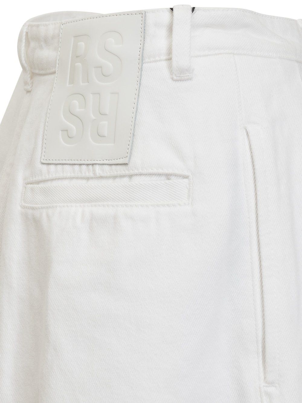 Raf Simons o1y0325 Denim Short in White Size US 38 / EU 54 - 3 Thumbnail