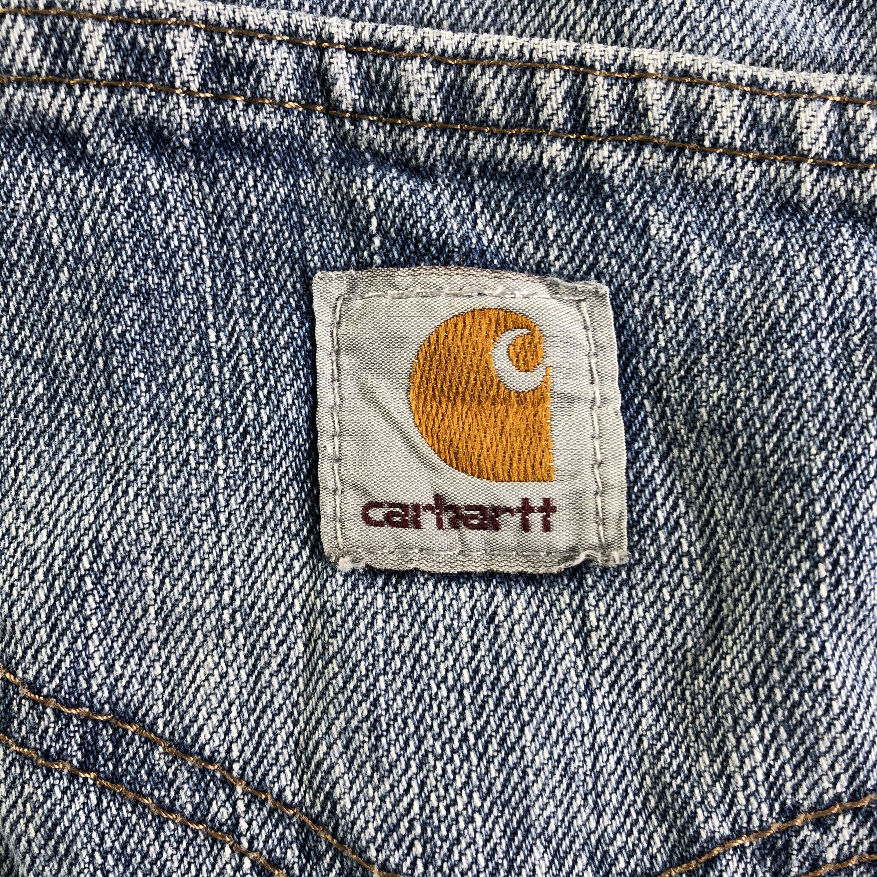 Carhartt Vintage Blue Wash Carhartt Jeans-J3868 Size US 36 / EU 52 - 5 Thumbnail