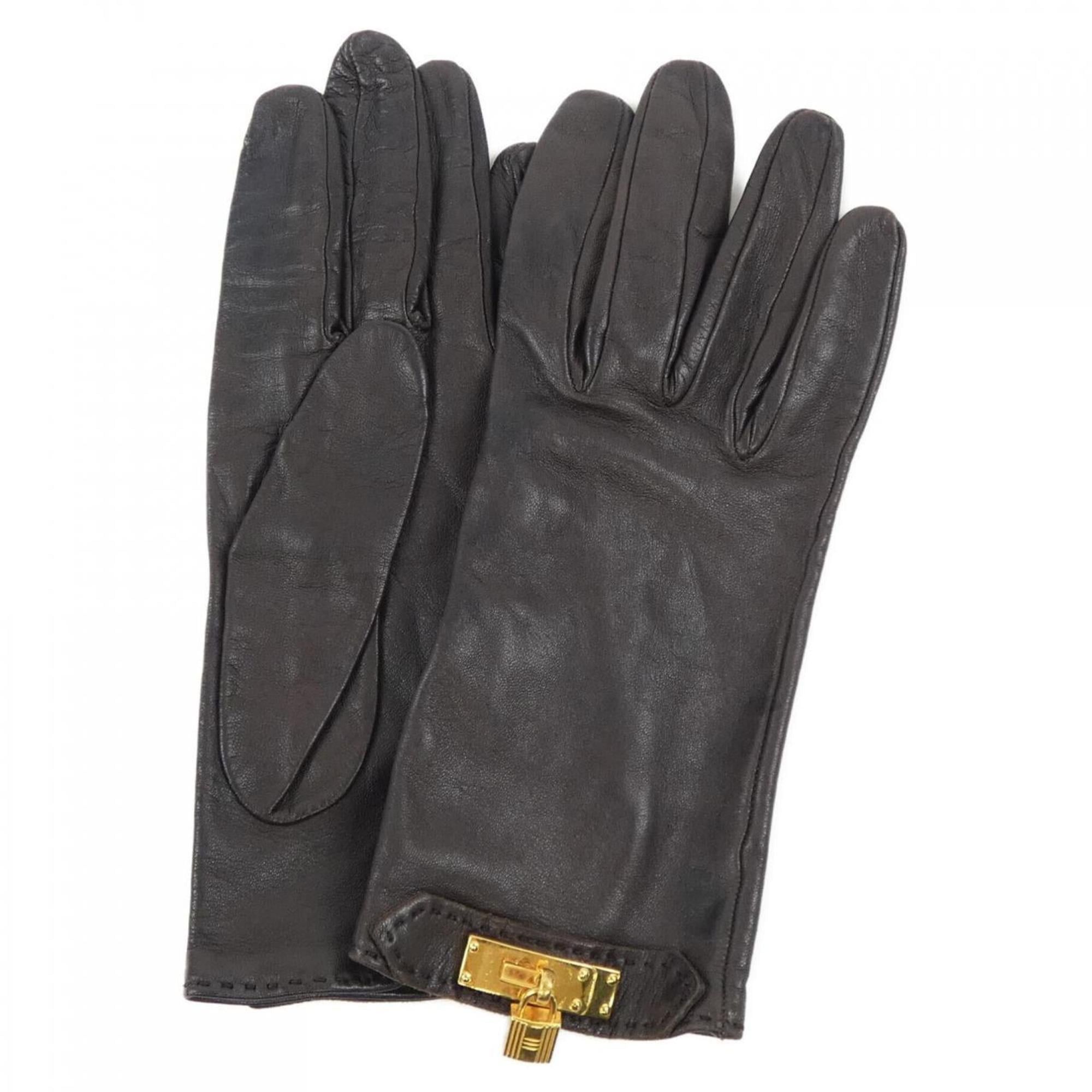 Hermes Hermes SOYA H005062G Gloves Size ONE SIZE - 1 Thumbnail