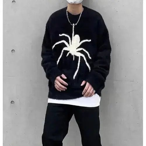 Aran Isles Knitwear Spider Sweater Streetwear T Shirt Anime Size US M / EU 48-50 / 2 - 1 Thumbnail