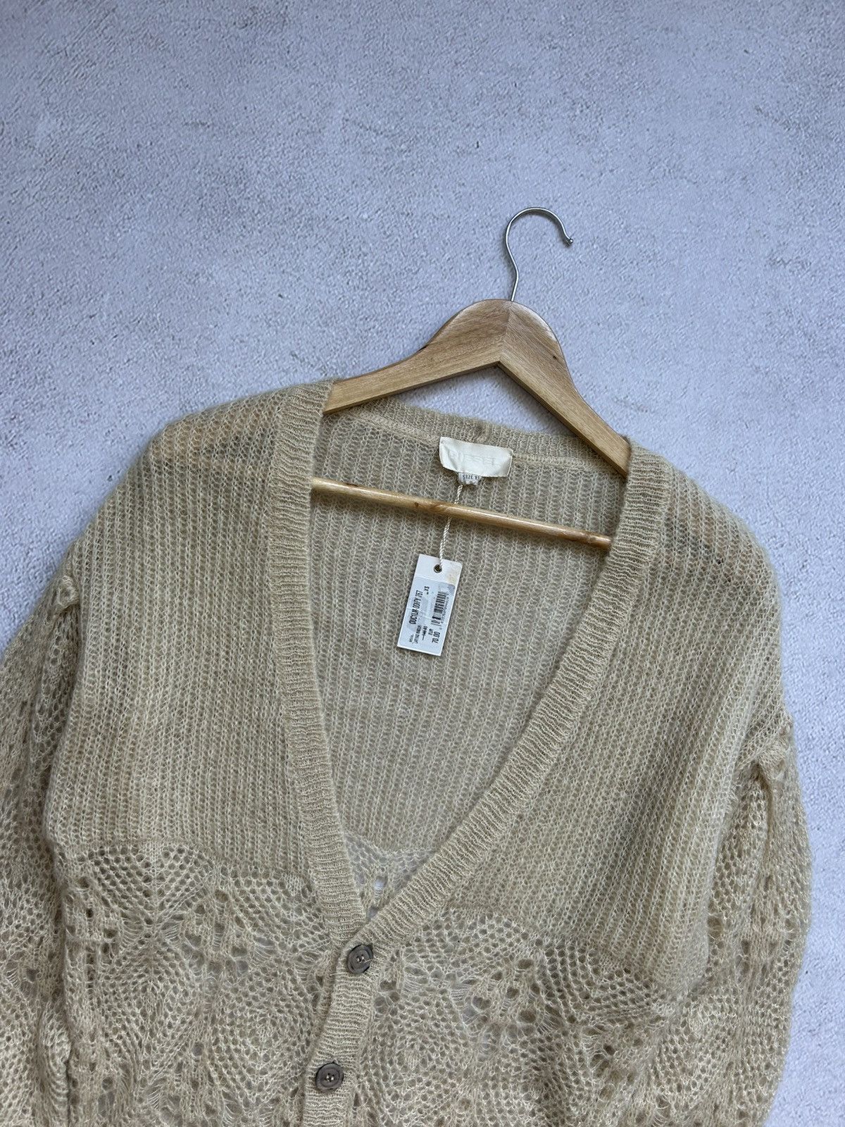 Diesel × Vintage Diesel Vintage Y2K x Avantgarde women's cardigan size XS Size XS / US 0-2 / IT 36-38 - 4 Thumbnail