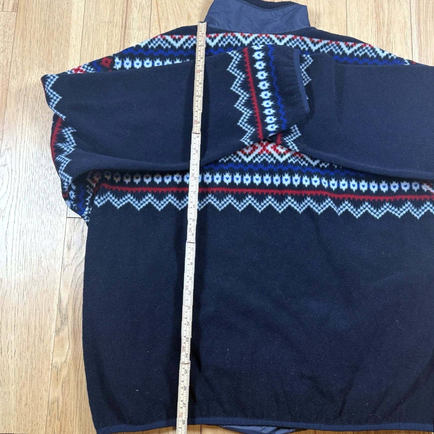 Ralph Lauren Ralph Lauren Polo Sweater Fleece Fair Isle 1/2 Button Zip Blue Mens 2XL Aztec Pullover Size US XXL / EU 58 / 5 - 7 Thumbnail