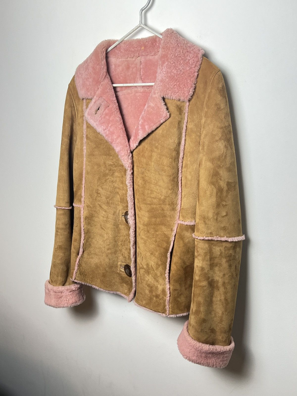 Dolce & Gabbana dolce & gabbana y2k archive faux shearling real suede jacket Size US M / EU 48-50 / 2 - 7 Thumbnail