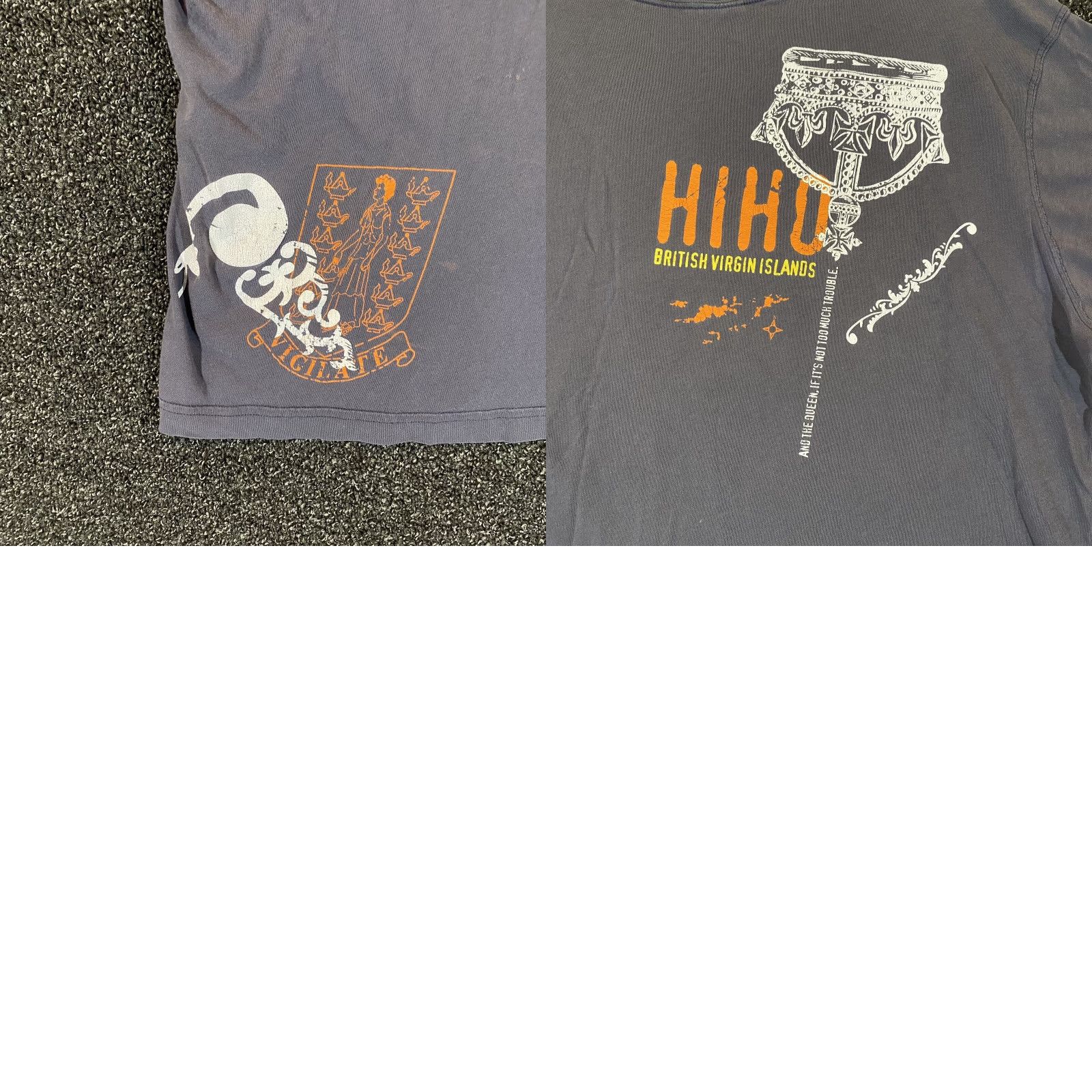 Vintage Windsurfer Shirt Mens XL Gray Tee Short Sleeve Surfing Beach HIHO Shirt (Windsurfer) - HIHO Mens XL Gray T-Shirt Size US XL / EU 56 / 4 - 8 Thumbnail