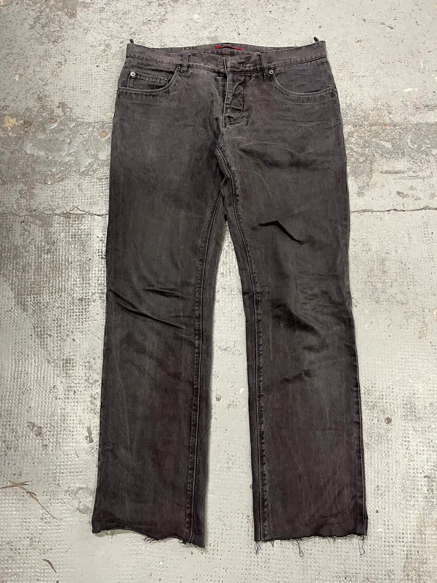 Prada SS2008 Prada Avant-Garde Faded Grey Slim Pants Size US 32 / EU 48 - 5 Thumbnail