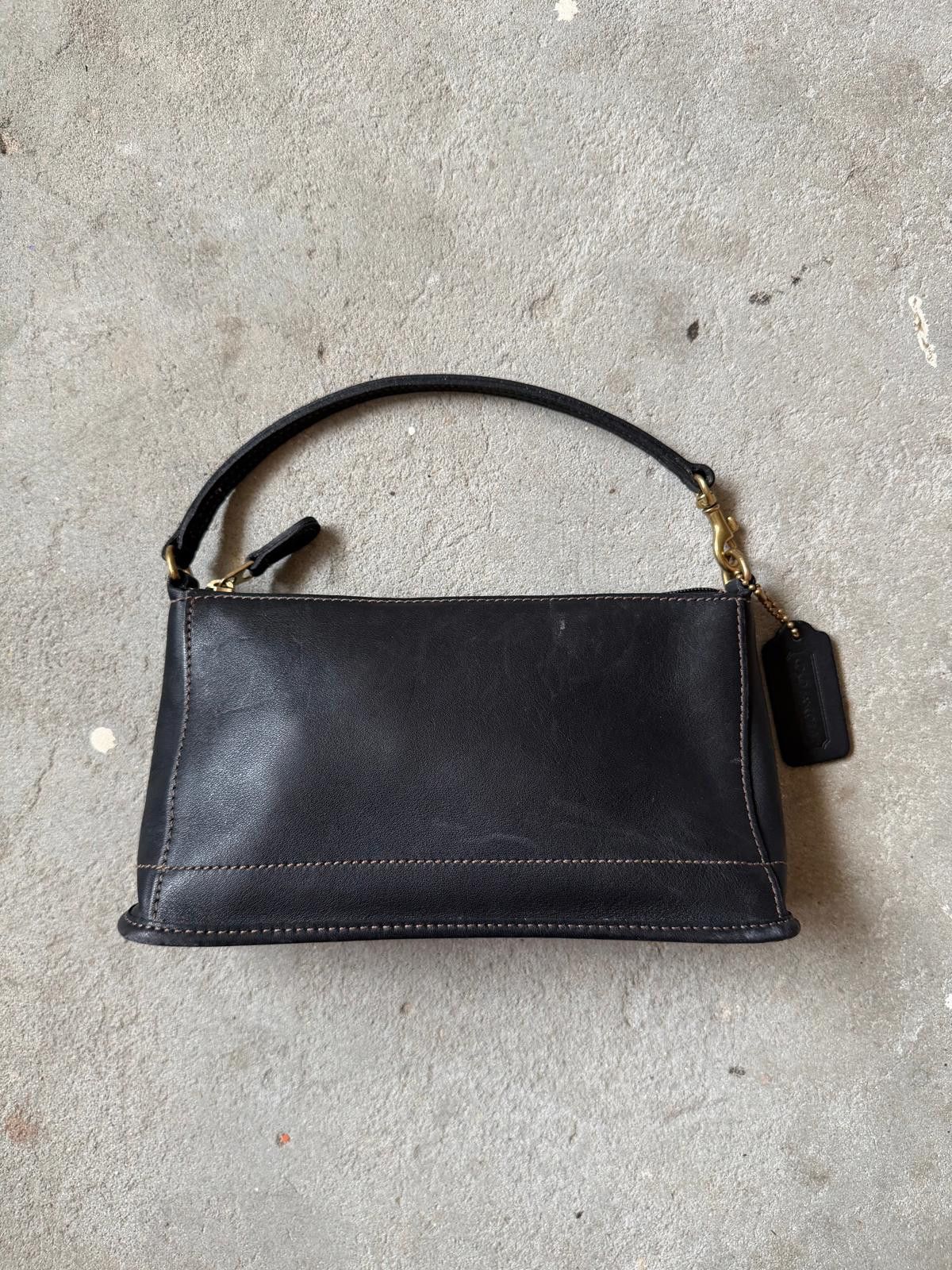 Coach Coach Legacy Anniversary Black Leather Shoulder Bag 10326