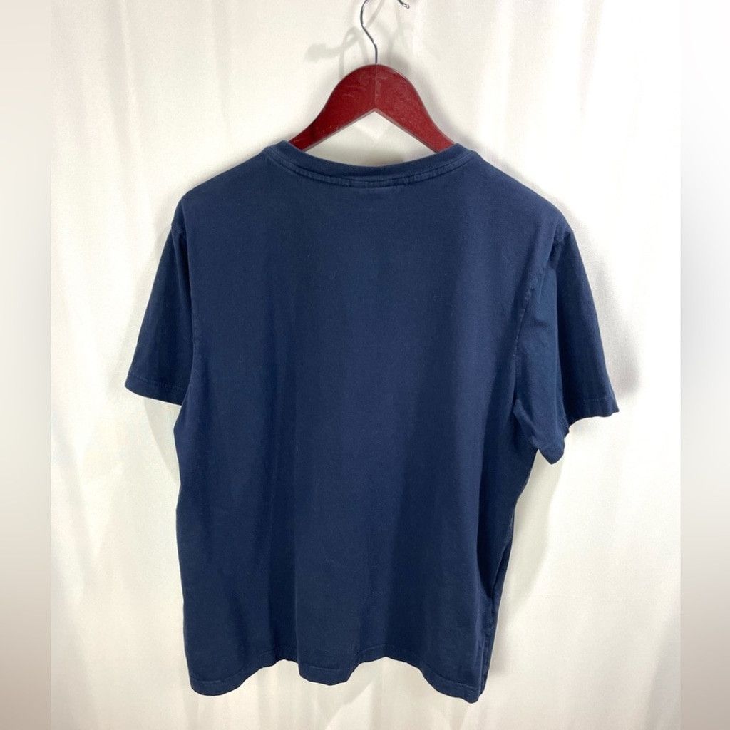 Lacoste Lacoste Sport Croc Print Navy Cotton Crewneck T Shirt Size 6 Size US XL / EU 56 / 4 - 3 Thumbnail