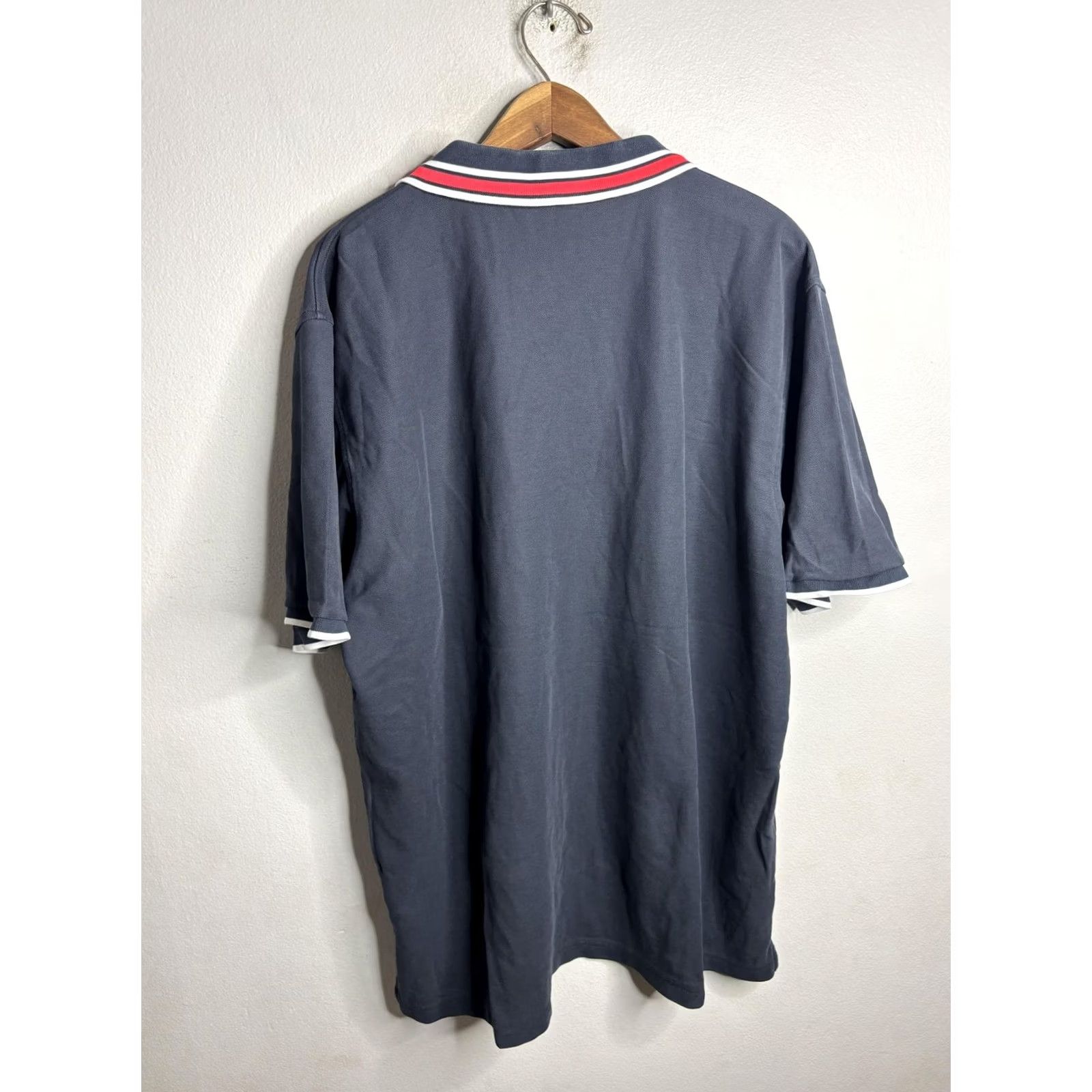 Psycho Bunny Psycho Bunny Polo Shirt Mens 2XL Gray Solid Short Sleeve Collared with Bunny Skull Logo Size US XXL / EU 58 / 5 - 4 Thumbnail