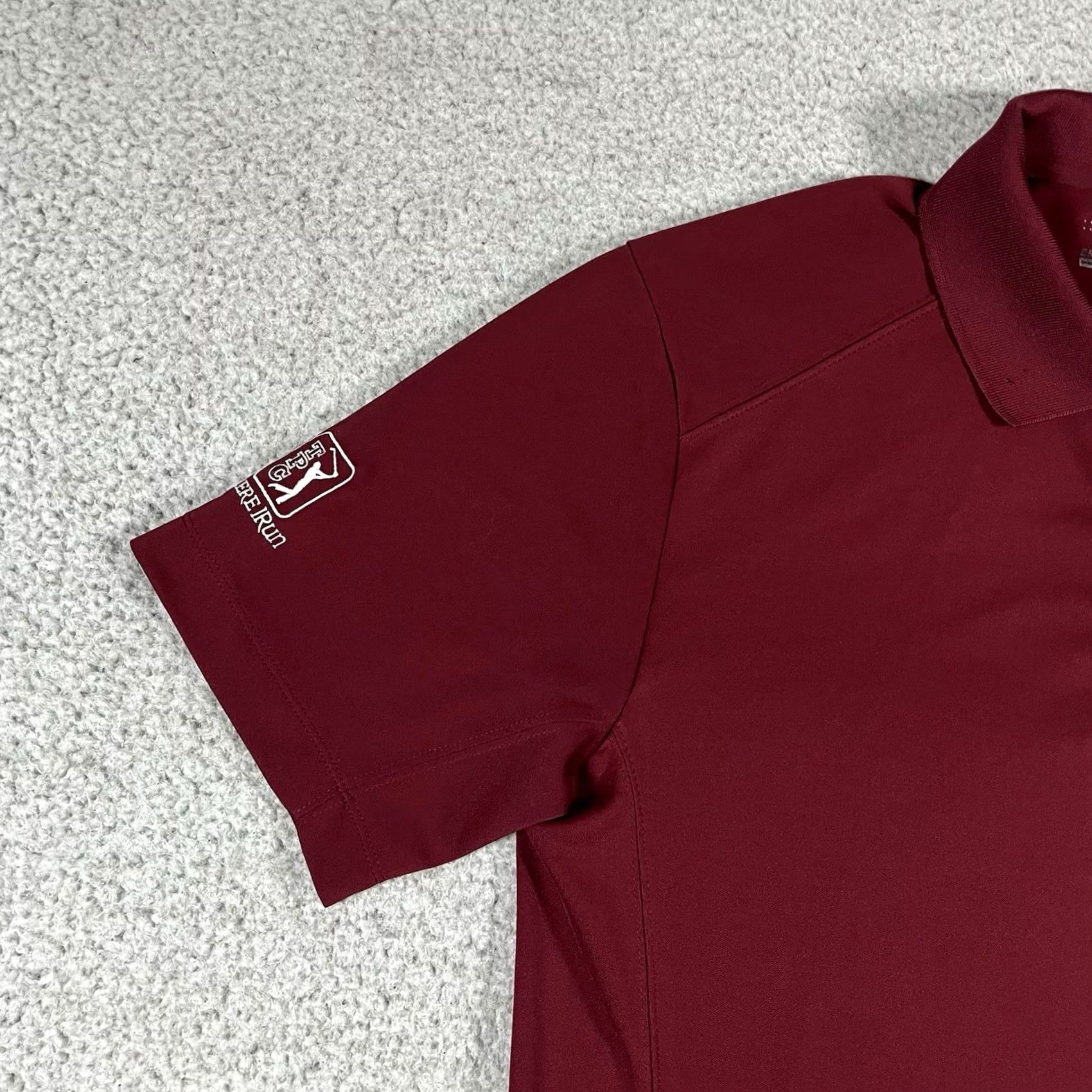 Nike Nike Polo Shirt Mens M Golf Dri-Fit Logo Classic Red Short Sleeve"} Size US M / EU 48-50 / 2 - 6 Thumbnail