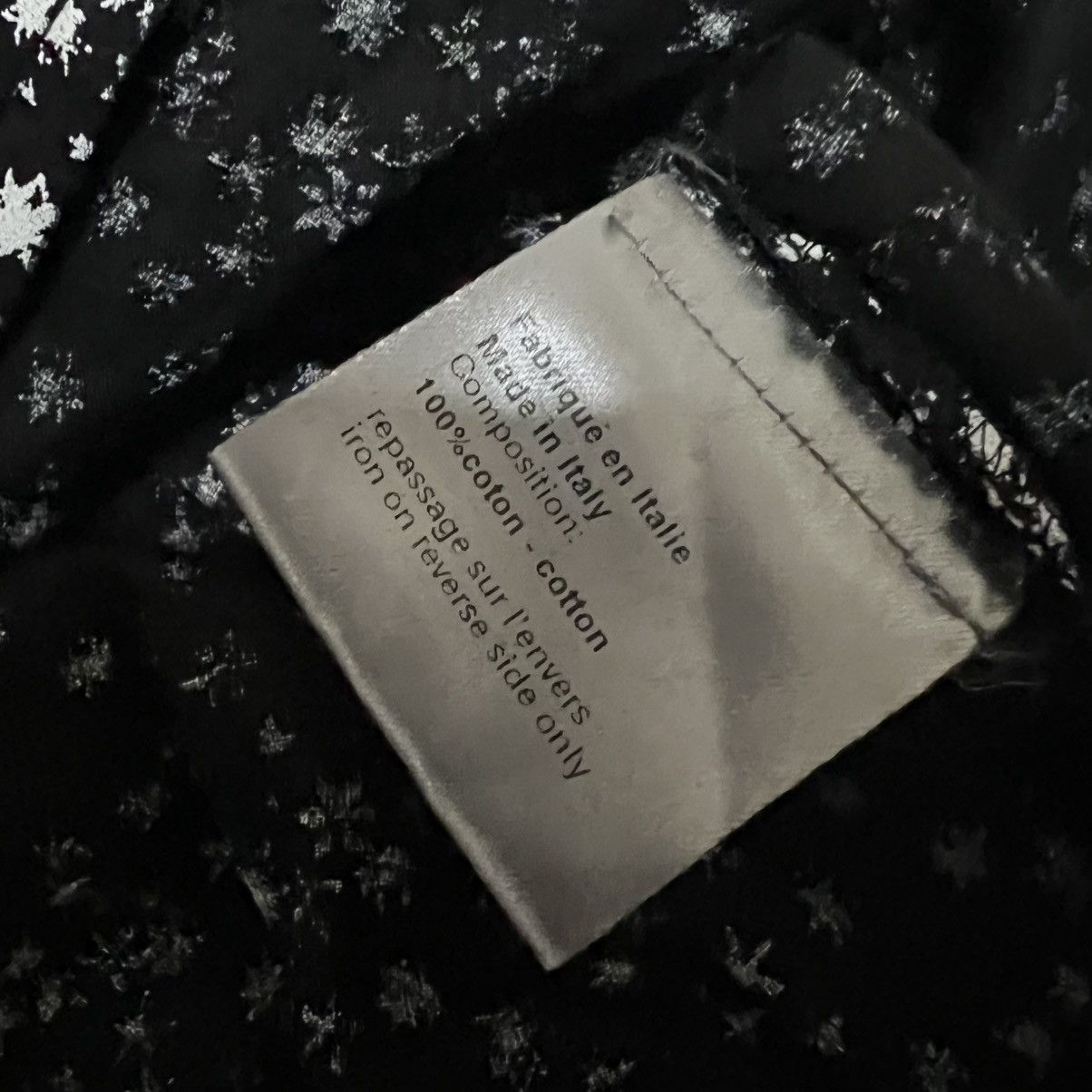 Dior × Hedi Slimane AW05 Dior Homme Hedi Slimane floral painted button ups shirt Size US XS / EU 42 / 0 - 9 Thumbnail