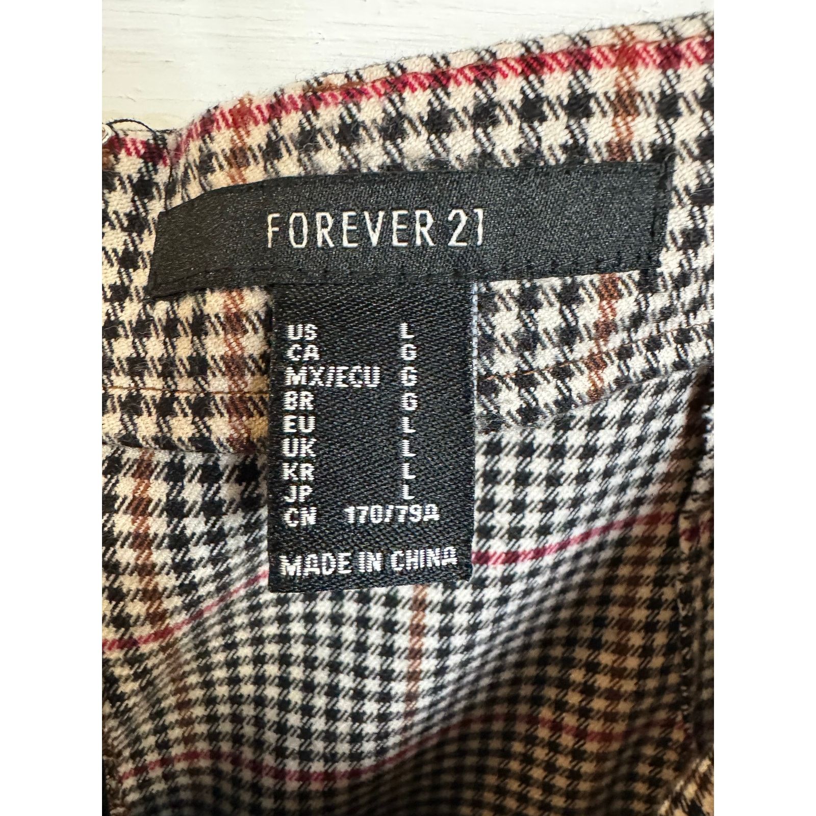Other Forever21 Mini Skirt Women's Size Large Size 30" / US 8 / IT 44 - 3 Thumbnail