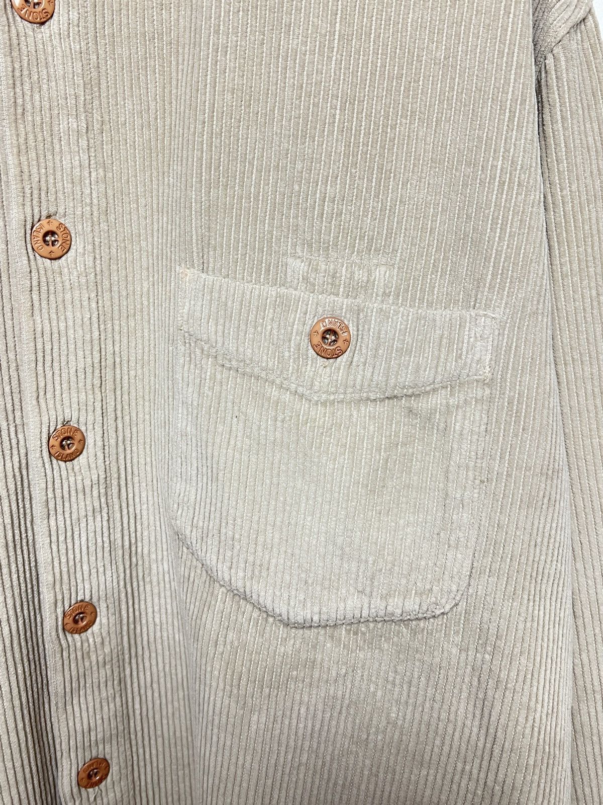 Stone Island stone island archive jumbo cord shirt Size US L / EU 52-54 / 3 - 6 Thumbnail