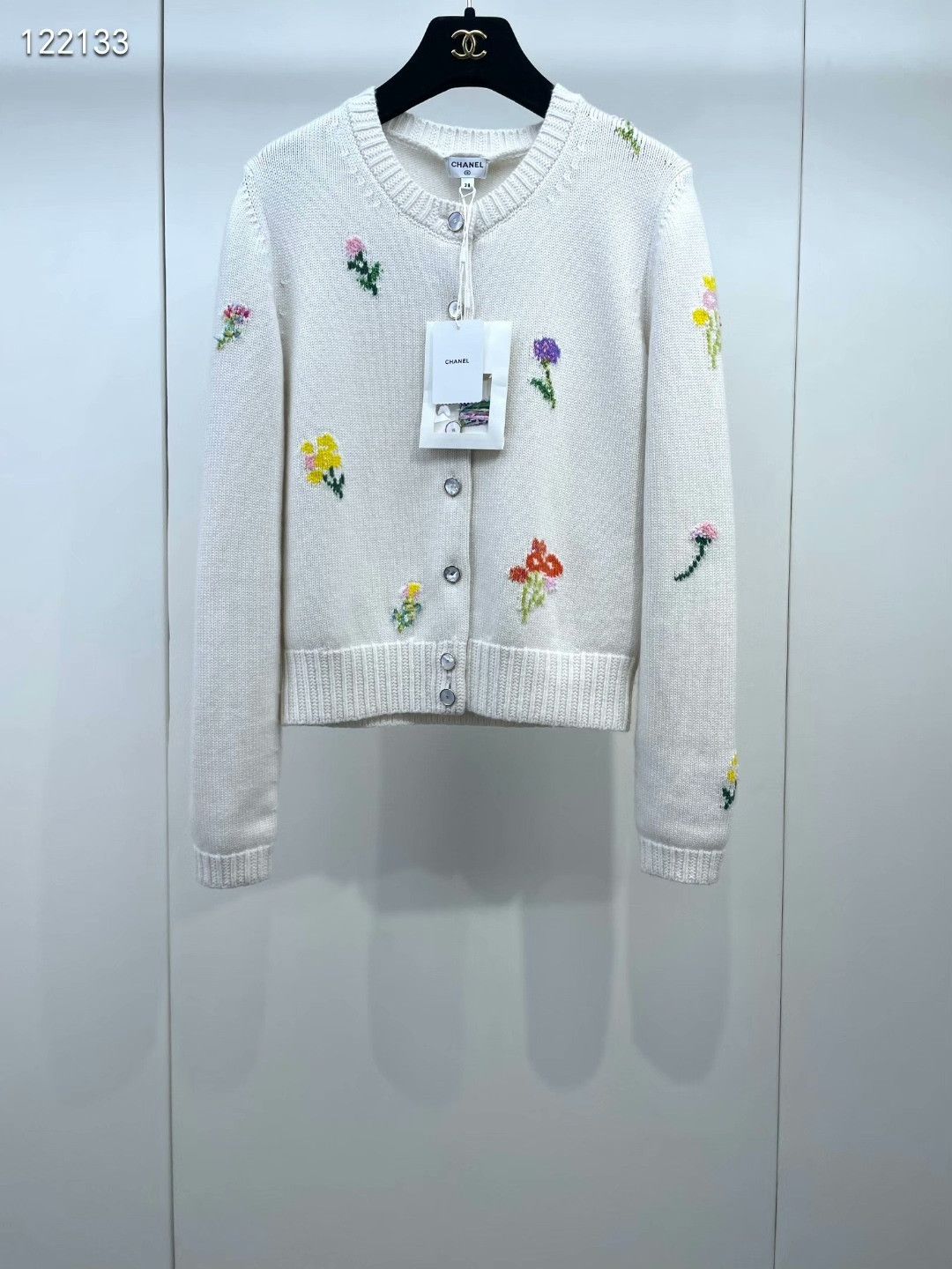 Chanel Chanel 26P Knitted Jacquard Cardigan Size S / US 4 / IT 40 - 1 Thumbnail