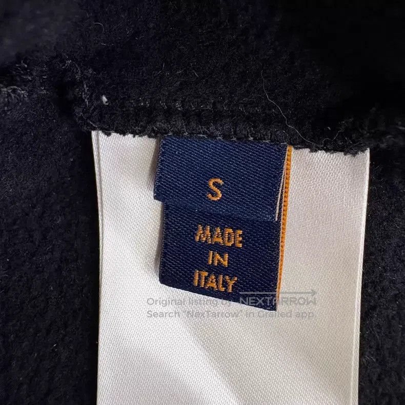 Louis Vuitton Louis Vuitton Black Embroidered Gradient Full Logo Sweatsh Size US S / EU 44-46 / 1 - 5 Thumbnail