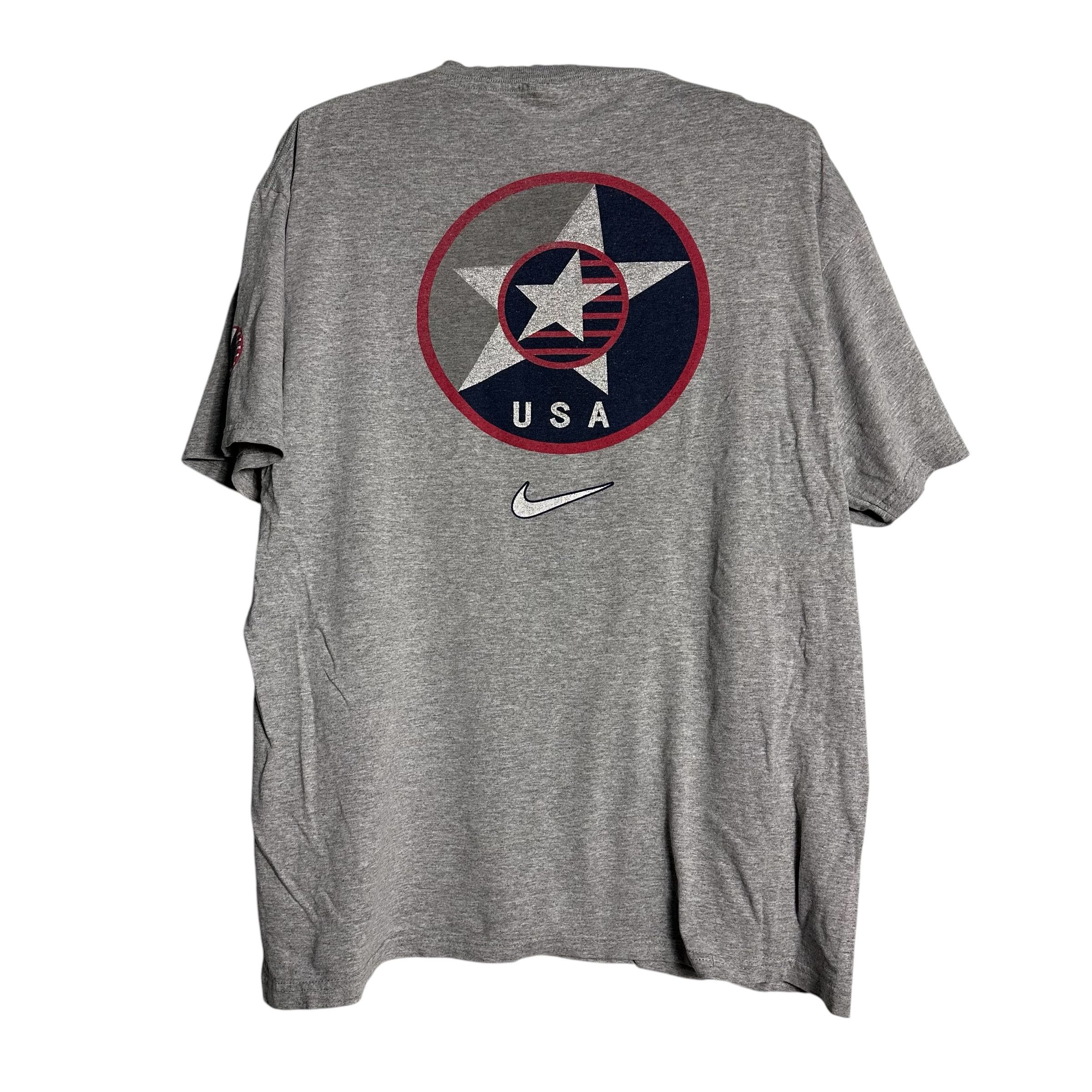 Nike 🔥RARE🔥Vintage Nike USA Hockey Spell Out T-shirt Size US M / EU 48-50 / 2 - 1 Thumbnail