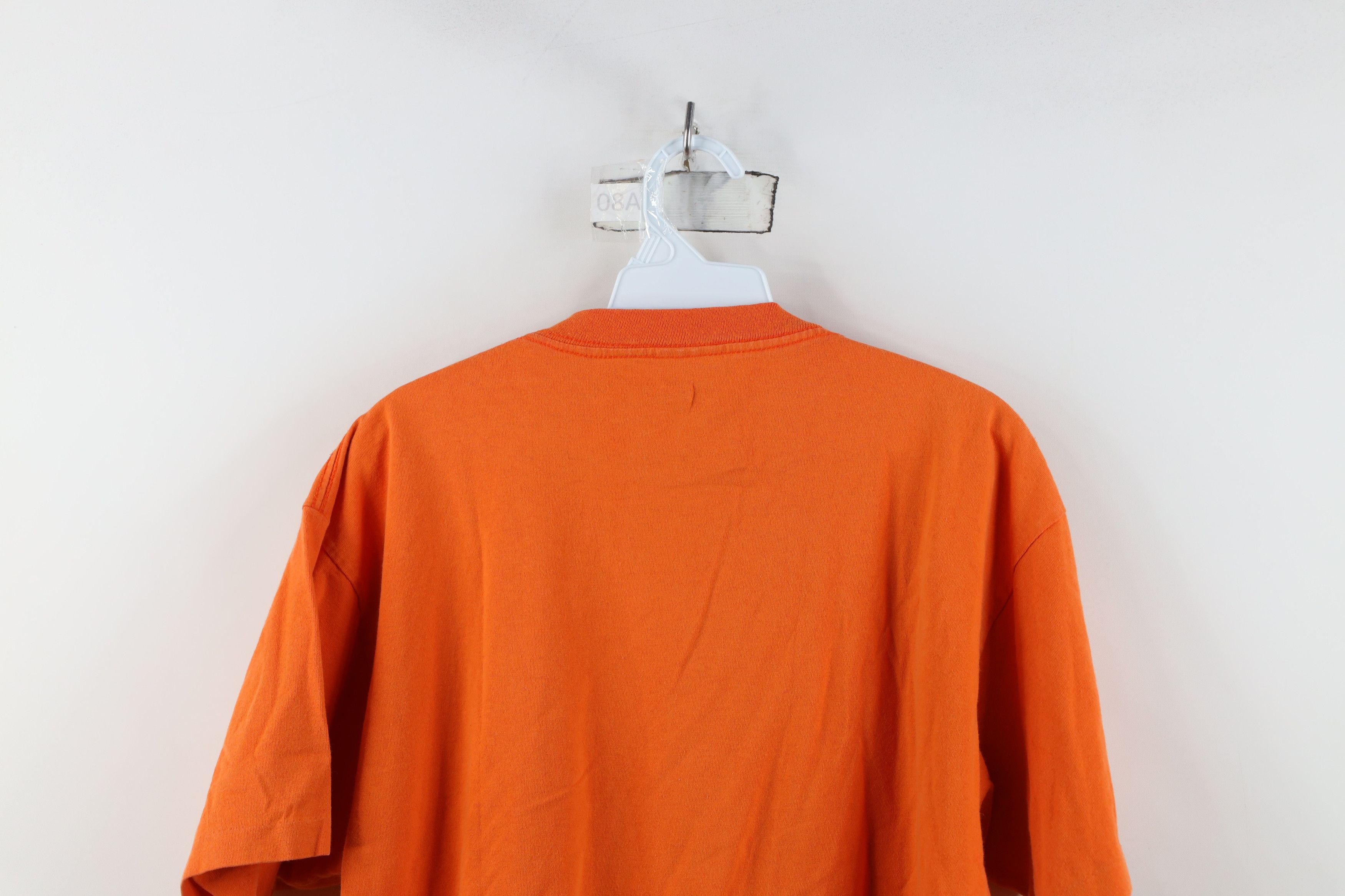 Vintage Vintage 90s City Michigan Tribal Sun T-Shirt Orange USA Size US L / EU 52-54 / 3 - 13 Thumbnail