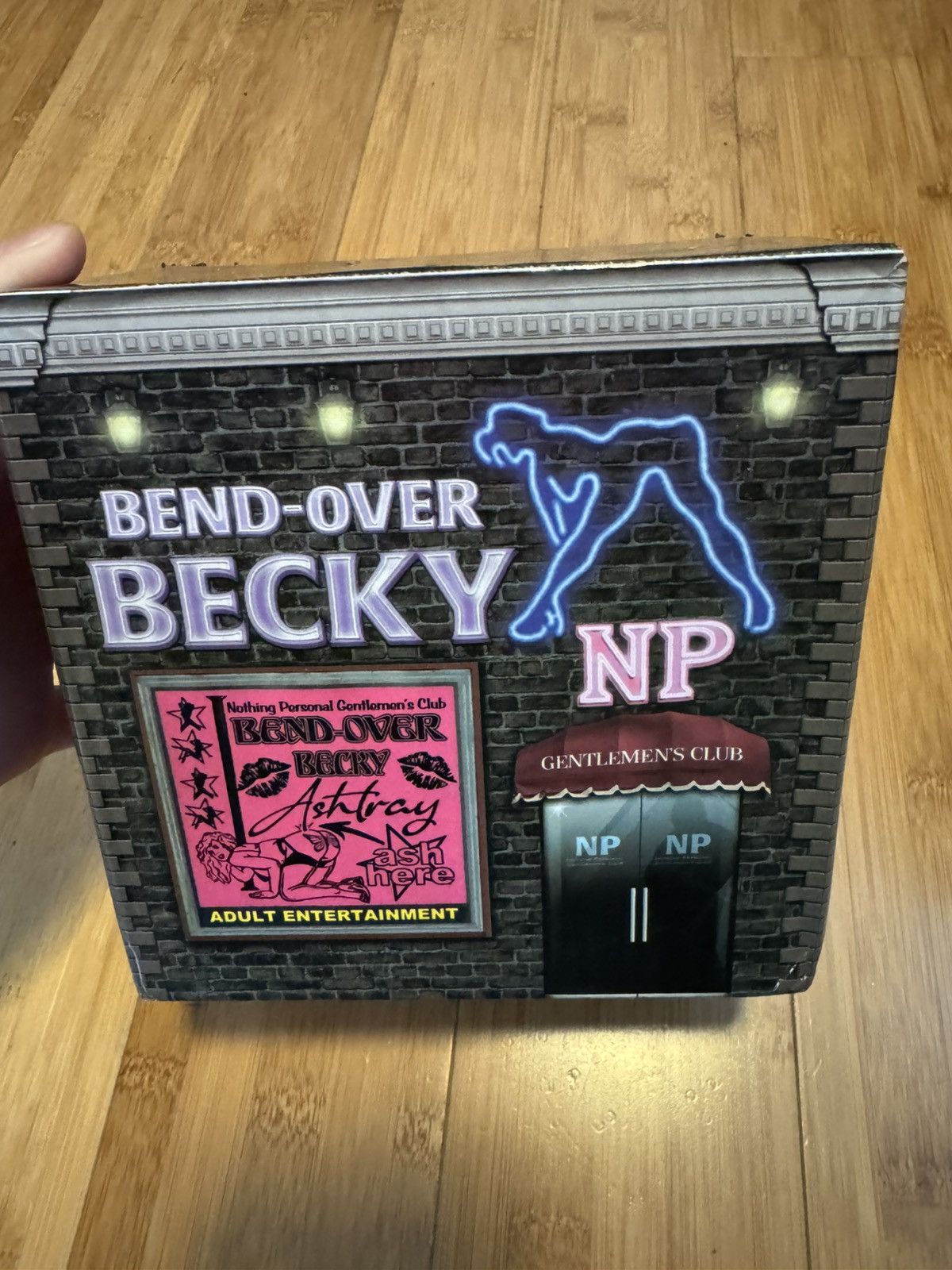 Nothing Personal Nothing Personal “Bend Over Becky” Novelty Ashtray Size ONE SIZE - 4 Thumbnail