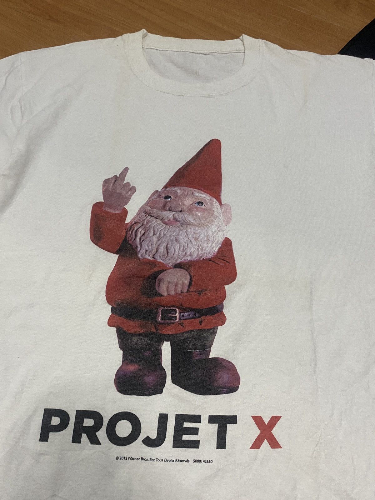image of Vintage Project X Comedy Movie Promo T-Shirt 2012 in White, Men's (Size Medium)