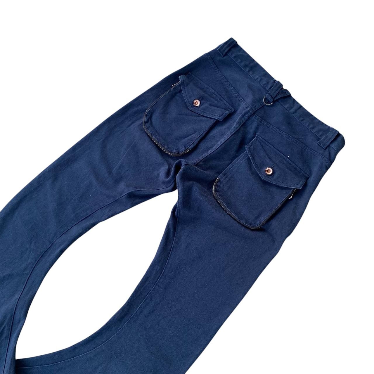 PPFM PPFM CURVED LEG BULL HORN PRISONER CARGO PANT Size US 31 - 14 Thumbnail