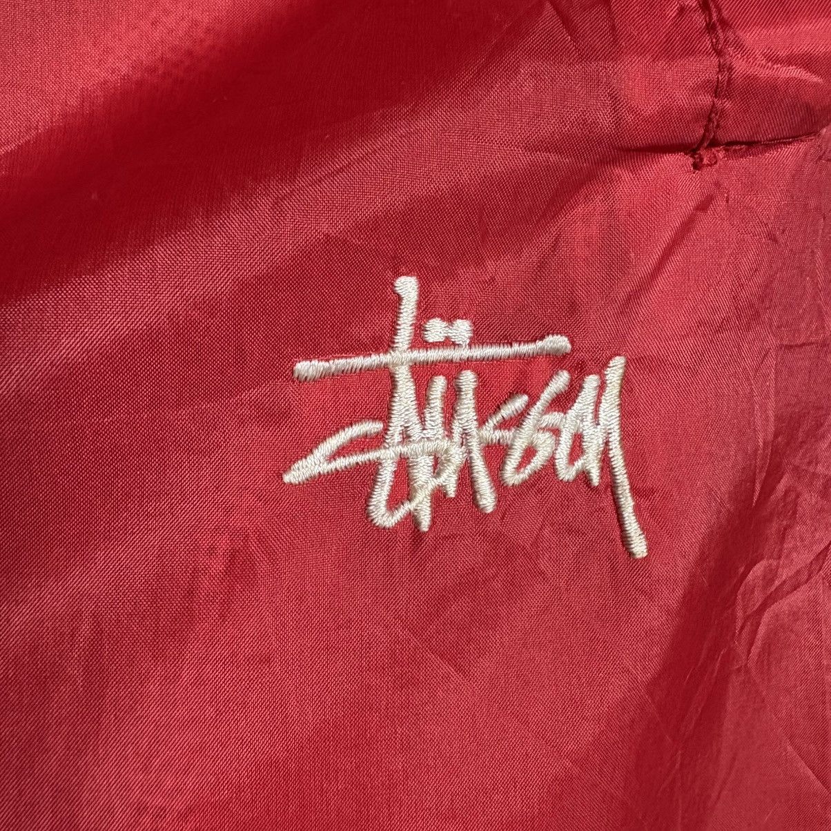 Stussy Vintage 90s Stussy Logo Sweatpants Baggy Track Pants Size US 32 / EU 48 - 3 Thumbnail