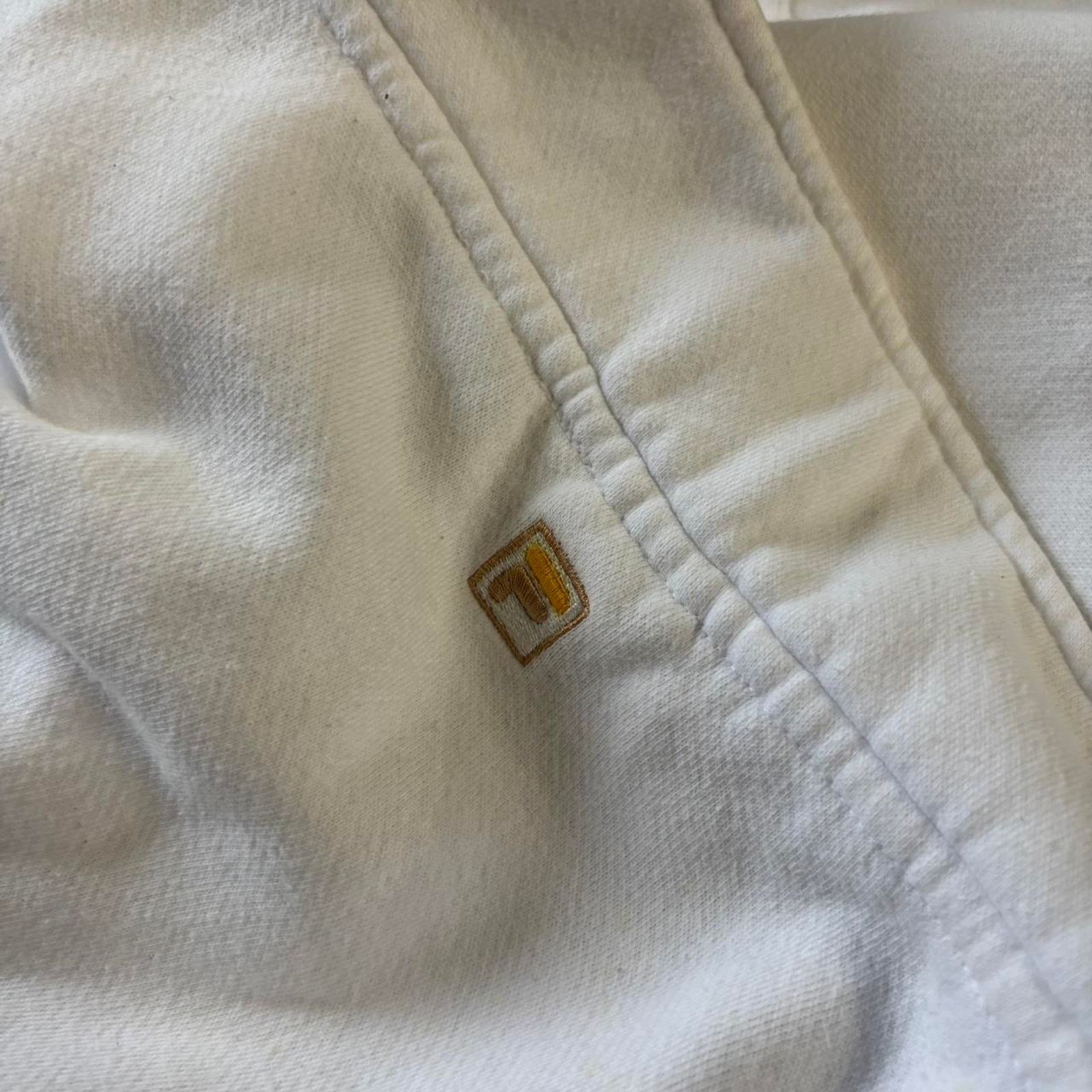 Fila × Nike × Vintage Vintage 90s Fila Quarter Zip Pullover Cropped Sweatshirt Size XL / US 12-14 / IT 48-50 - 4 Thumbnail