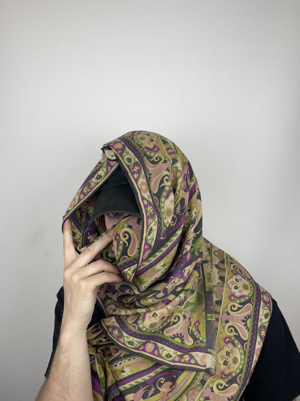Etro × Vintage Vintage scarf Etro wmns Size ONE SIZE - 8 Thumbnail