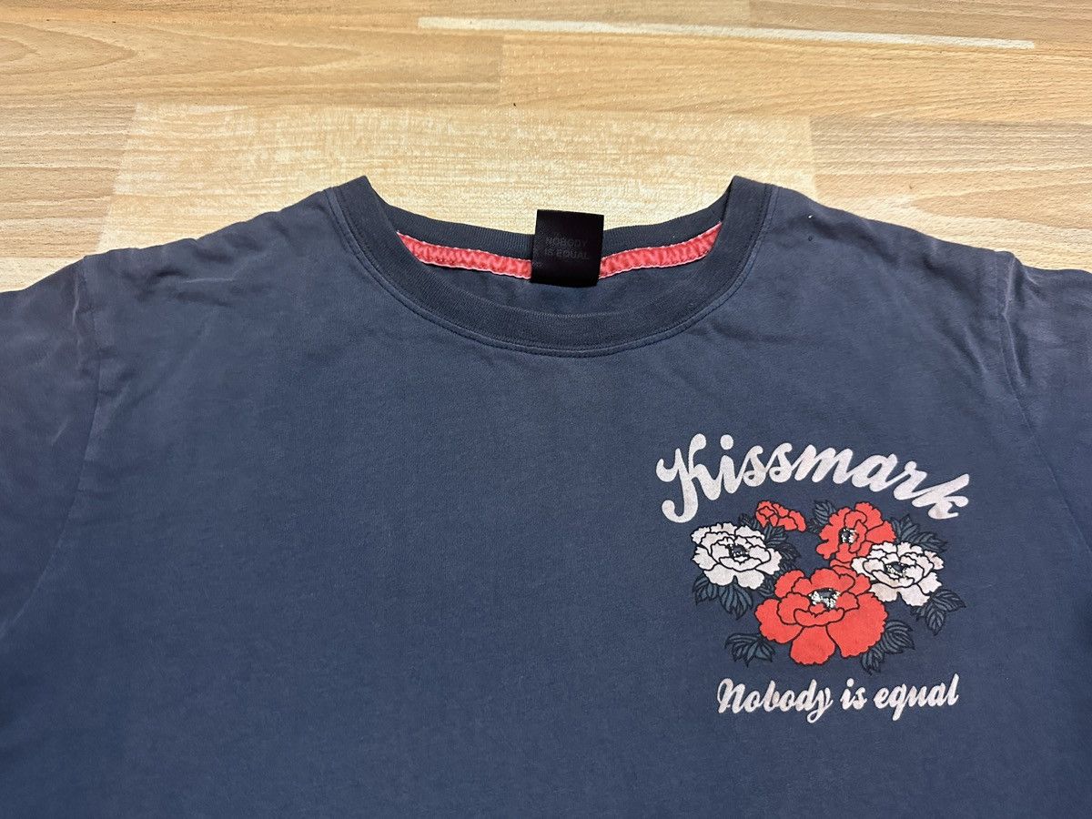Japanese Brand Kiss Mark Nobody is Equal Tee Size US S / EU 44-46 / 1 - 5 Thumbnail