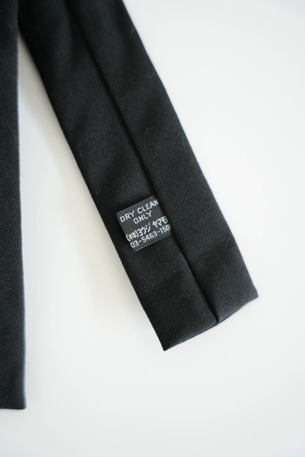 Yohji Yamamoto Yohji Yamamoto 20AW Wasei Akita Dog Wool Neck Tie Size ONE SIZE - 4 Thumbnail