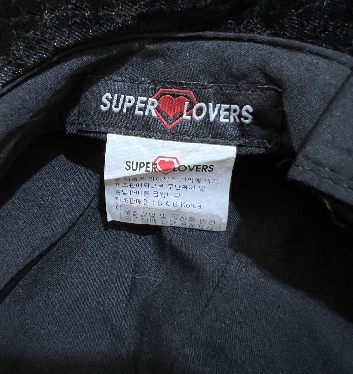 Designer × Japanese Brand Black Velvet Hats Super Lovers Size ONE SIZE - 5 Thumbnail