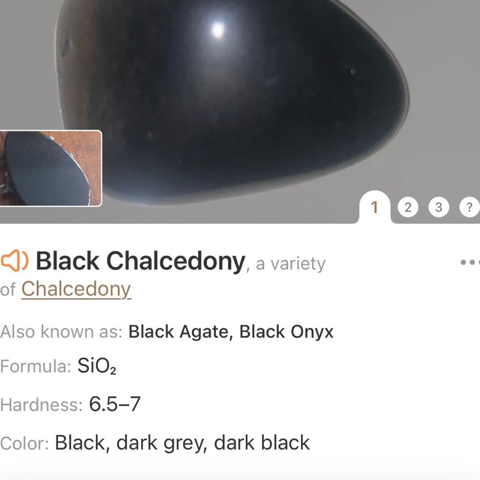Handmade Handcrafted repurpose black Chalcedony stone Pearl necklace Size ONE SIZE - 12 Thumbnail