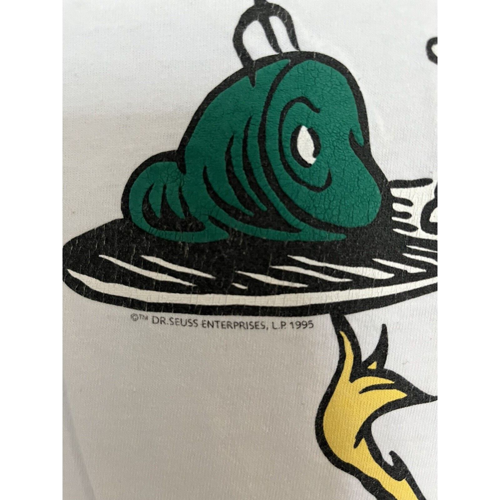 Other Dr Suess Green Eggs And Ham Vintage 1995 T Shirt Sam I Am Size US M / EU 48-50 / 2 - 4 Thumbnail