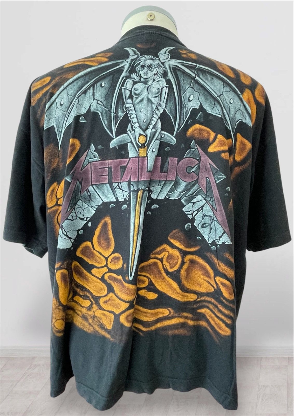 Vintage Metallica Size US XL / EU 56 / 4 - 5 Thumbnail