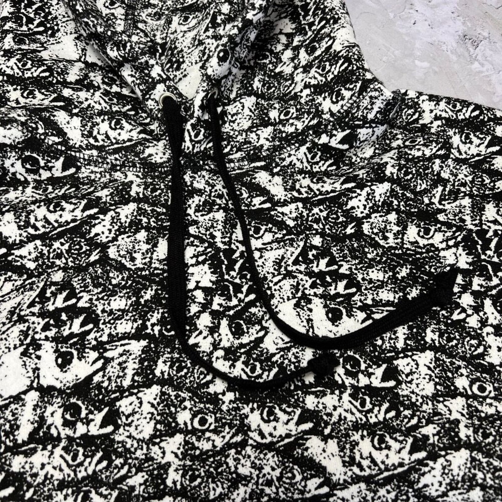 Noah Noah NYC Fish Graphic Hoodie Black White Size S Size US S / EU 44-46 / 1 - 6 Thumbnail