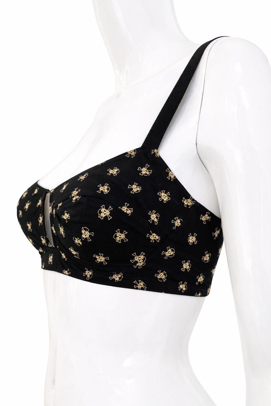 Jean Paul Gaultier Jean Paul Gaultier Skull Bustier Corset Crop Bra Top Size M / US 6-8 / IT 42-44 - 4 Thumbnail