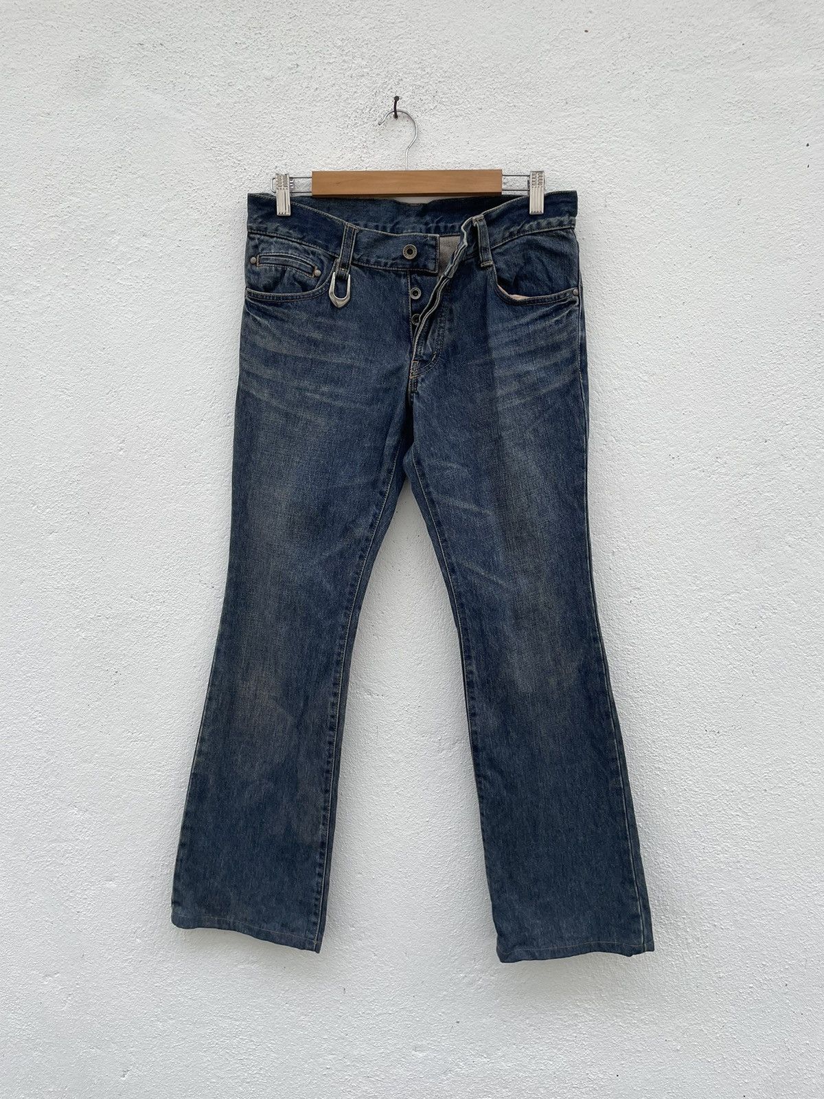 5351 POUR LES HOMMES 5351 Pour Les Hommes Flared Jeans Made In Japan Size US 30 / EU 46 - 1 Thumbnail