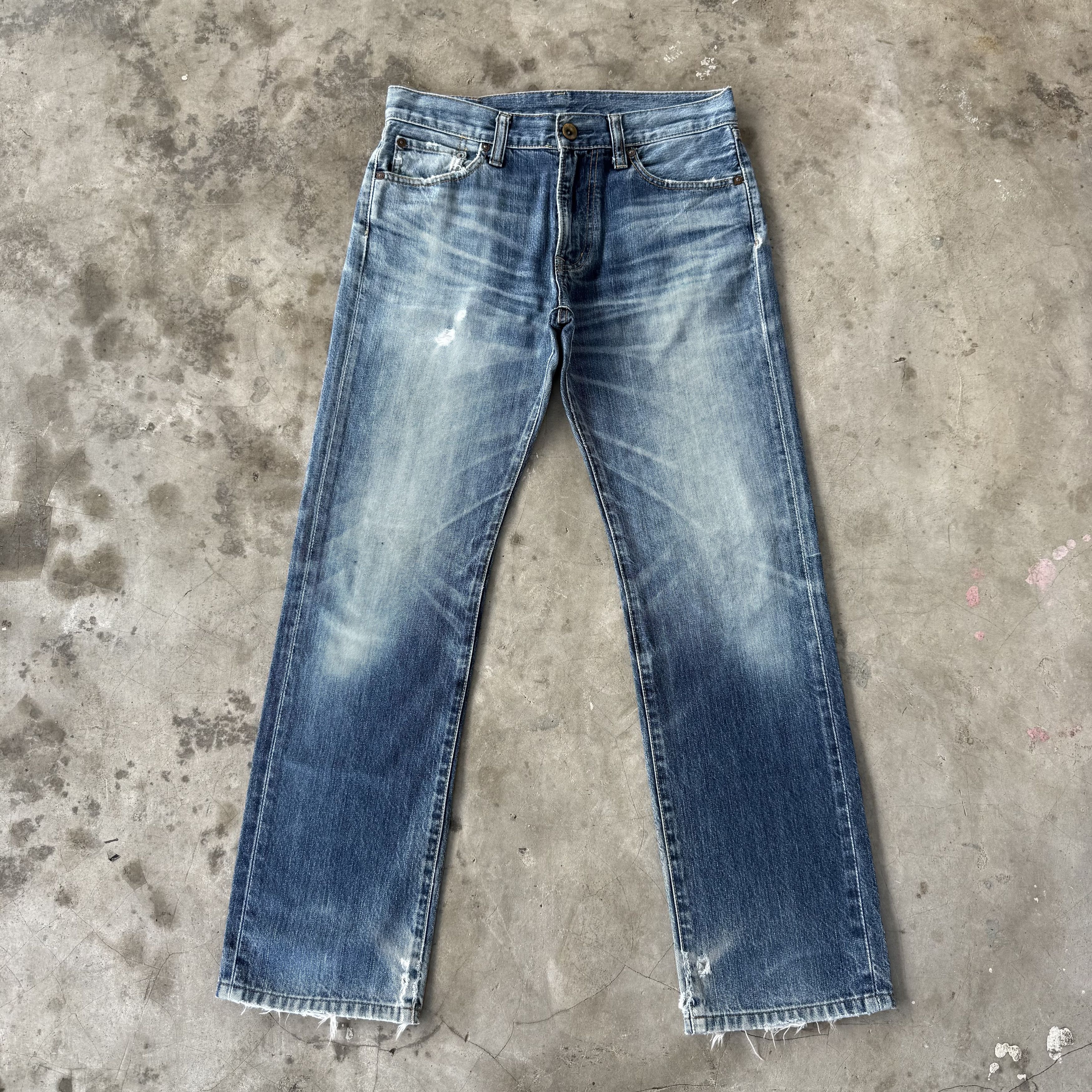 Japanese Brand W32x30 Vintage Japanese S002 Stone Wash Denim Jean Pants Size US 32 / EU 48 - 2 Thumbnail