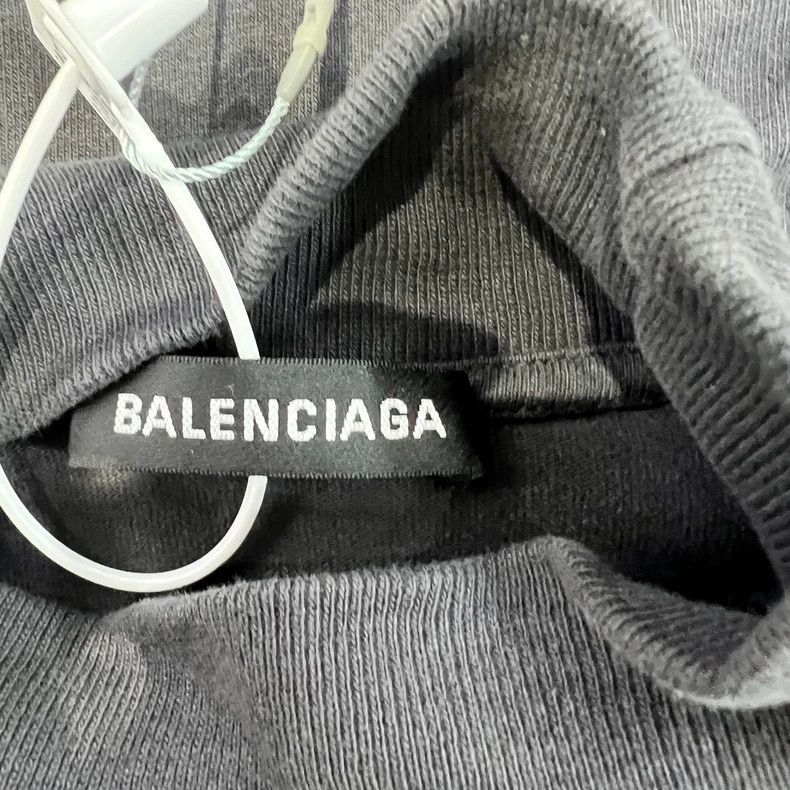Balenciaga Balenciaga Buckle Velvet Logo High Neck Long Sleeve Size US XS / EU 42 / 0 - 4 Thumbnail