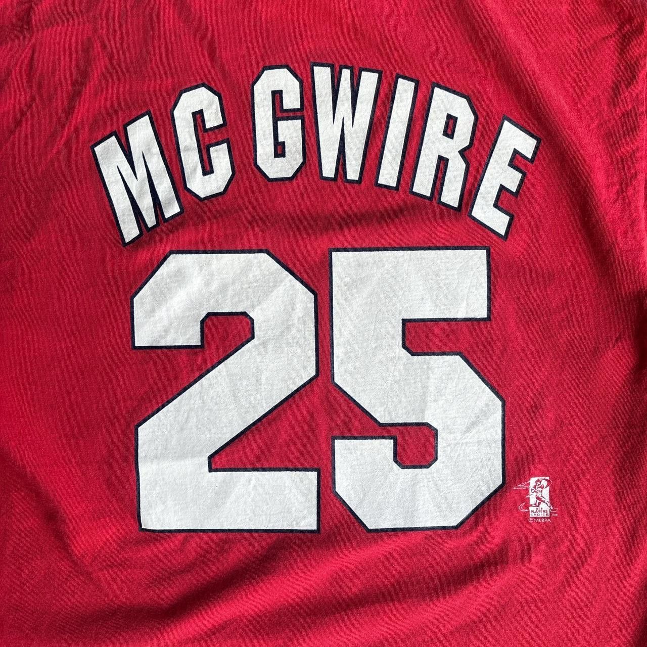 Majestic 1998 St Louis Cardinals Red ‘McGwire’ MLB Baseball T-Shirt Size US M / EU 48-50 / 2 - 7 Thumbnail