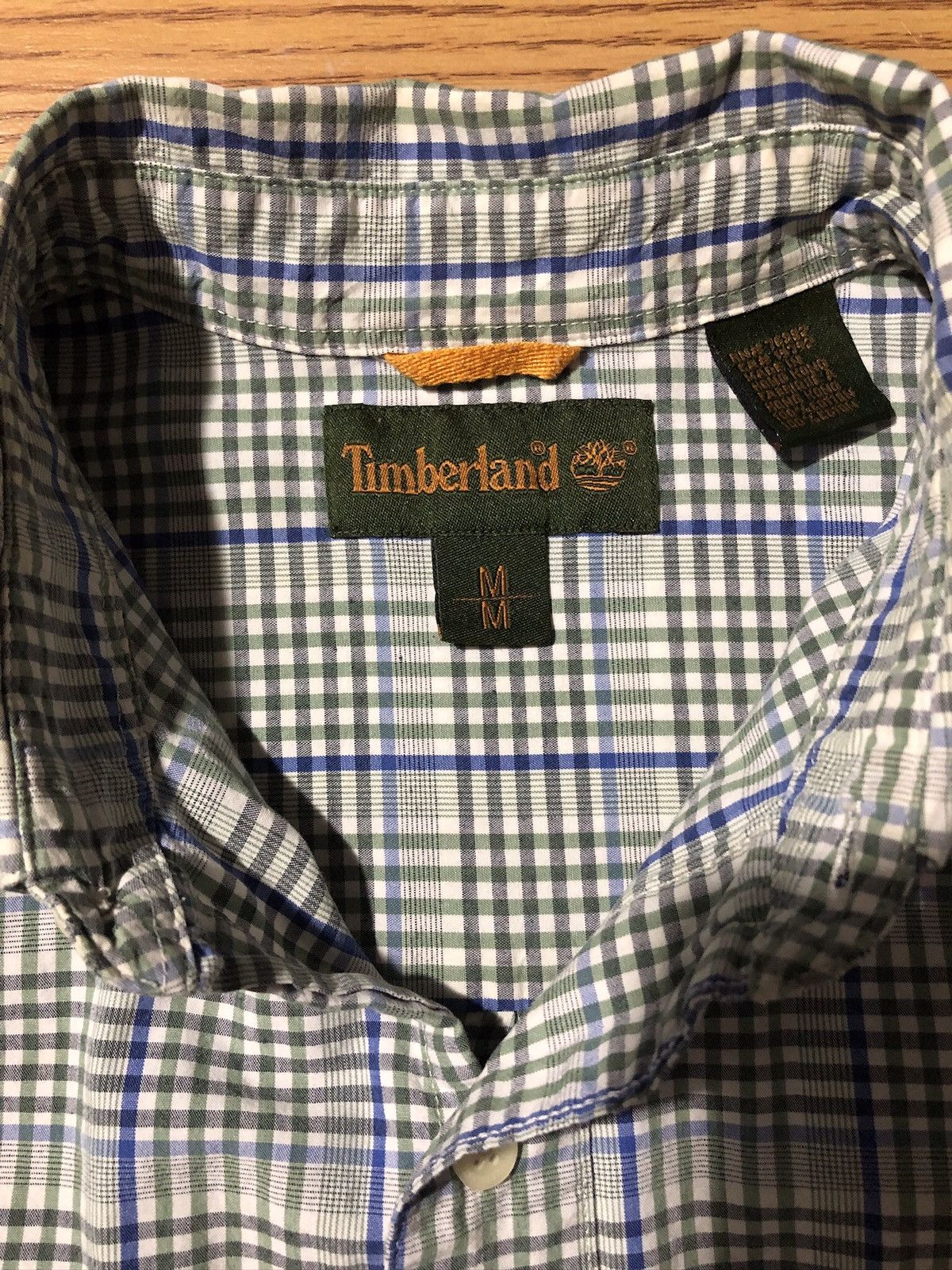 Timberland × Vintage 2 Timberland Medium Plaid Flannel Shirts Retro Y2K Set of 2 Size US M / EU 48-50 / 2 - 8 Thumbnail