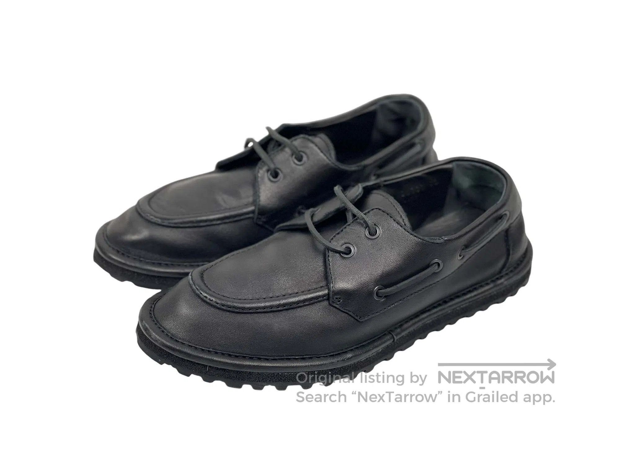 Dries Van Noten DRIES VAN NOTEN Low-Top Laced Boat Shoes Loafers Size US 9 / EU 42 - 1 Thumbnail