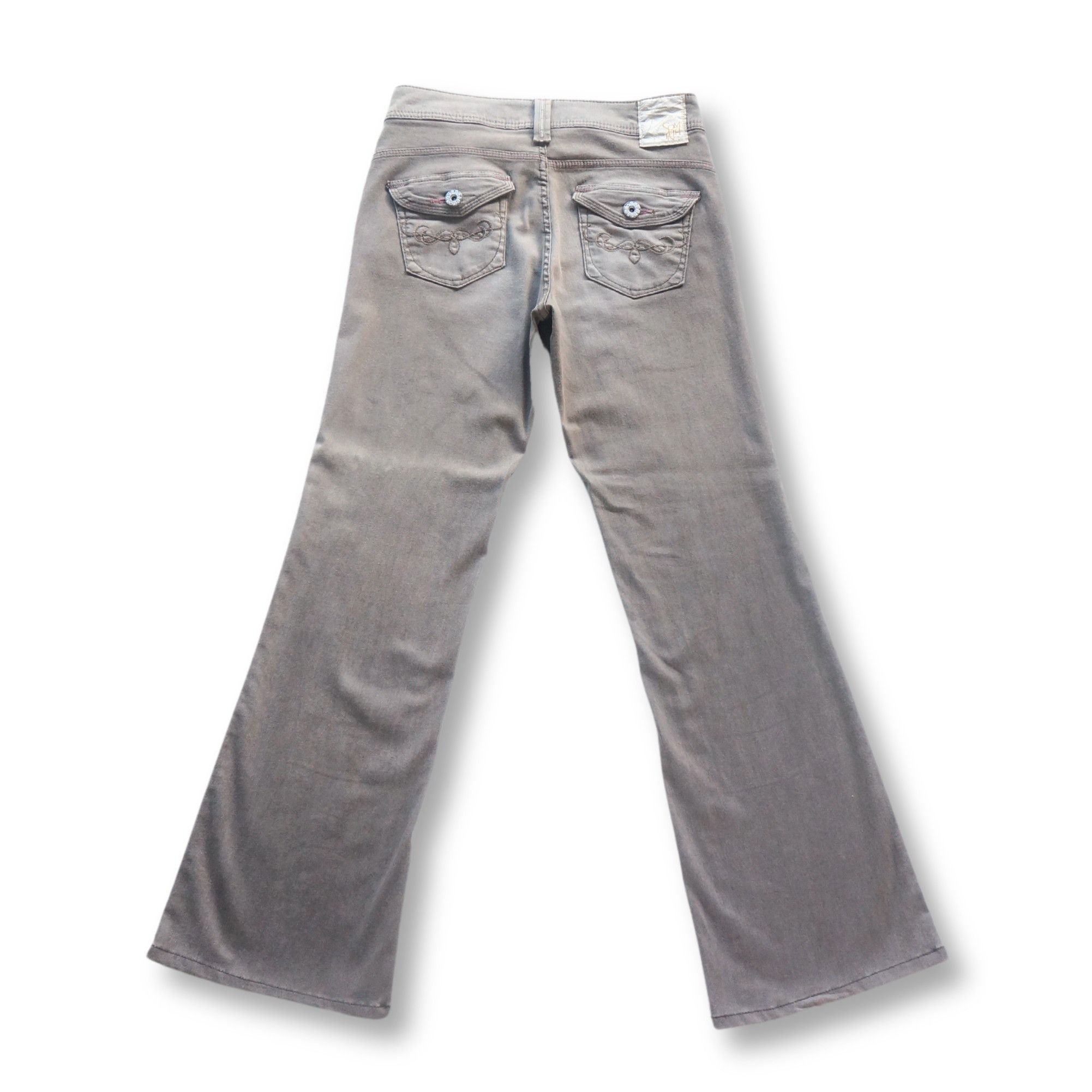 Edwin SOMETHING by EDWIN Brown Soft Flare Pants Size 28" / US 6 / IT 42 - 1 Thumbnail