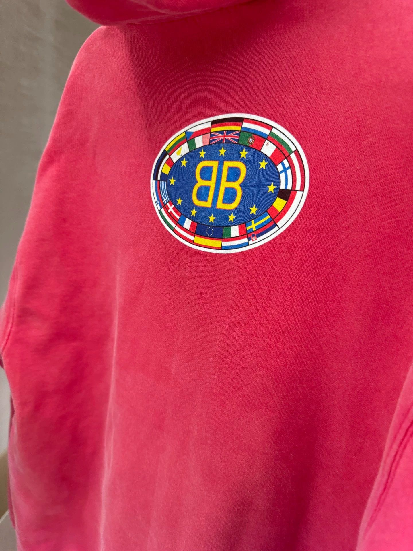 Balenciaga Balenciaga washed red sweatshirt Size XS / US 0-2 / IT 36-38 - 5 Thumbnail