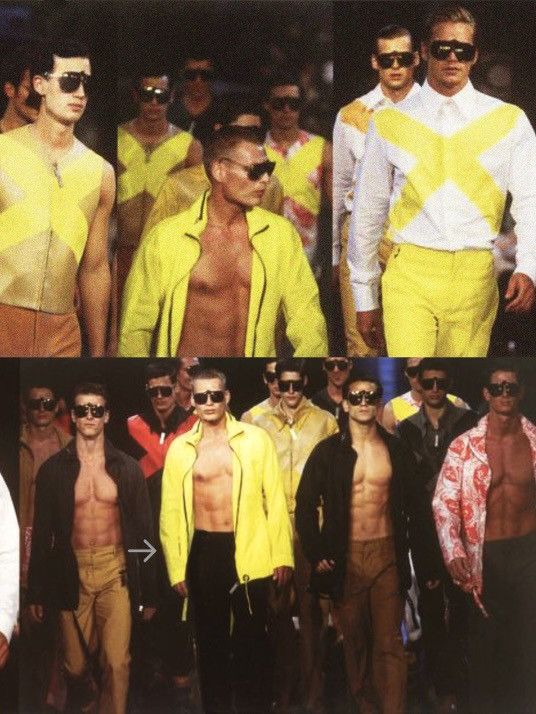 Dirk Bikkembergs S/S 97 X-Paneled Jacket Size US S / EU 44-46 / 1 - 2 Thumbnail